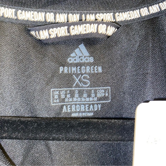 ADIDAS WOMEN’S BLACK/WHITE WARM UP JKT - TENNESSEE PERFORMANCE- SIZE XS - Picture 6 of 12